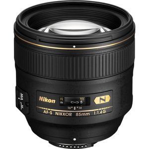 Nikon 85mm 1.4 G AF-S Nikkor Lens