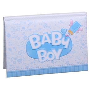 Baby Boy Blue Slip In 6x4 Photo Album - 10 Photos