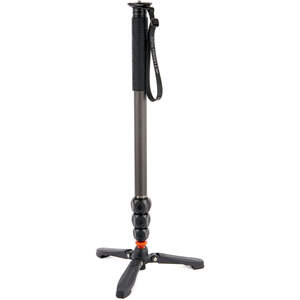 3 Legged Thing Lance Carbon Monopod Kit with DocZ2 Foot | Darkness