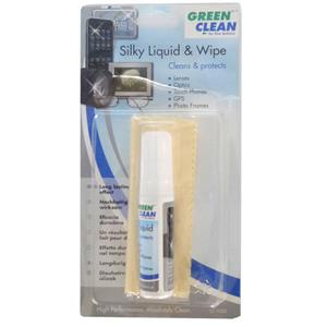 Green Clean Silky Wipe and Liquid Kit