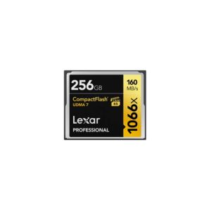 Lexar Professional 256GB 1066x CompactFlash Memory Card CF Card