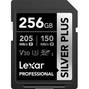 Lexar 256GB Silver Plus UHS-I SD Card