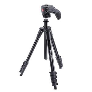 Manfrotto Black Compact Action Tripod