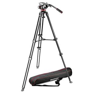 Manfrotto MVK502AM-1 Professional Fluid Video System with MVH502A Head
