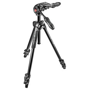 Manfrotto 290 Light Tripod with 3 Way Pan and Tilt Head Kit