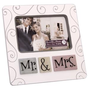 Mr and Mrs 6x4 Photo Frame