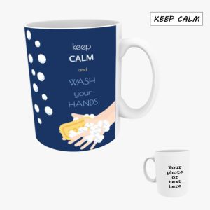 Personalised Photo Mug 10oz - Keep Calm