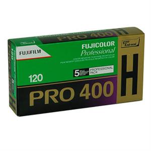 Fujifilm Pro 400H 120 Colour Print Roll Film Pack of 5