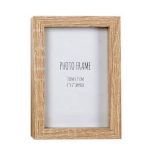 Sifcon Wood Photo Frame 6x4 Inch - Natural