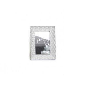 Sifcon Leaf Effect Silver 7x5 Photo Frame