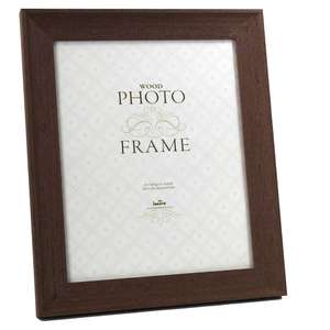 Studley Solid Dark Oak Wood 8x6 Inch Photo Frame