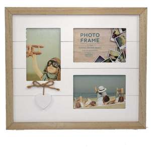 Amore Multi Photo Frames for 3 6x4 Inch Photos