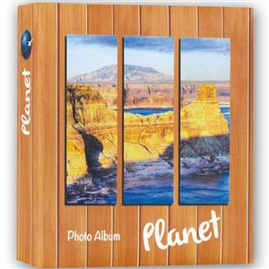 Planet Orange 7.5x5 Slip In Photo Album 300 Photos Overall Size 11x10.75