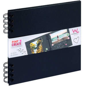 Walther Pimp and Create Scrapbook Photo Album | 30 Pages | Black