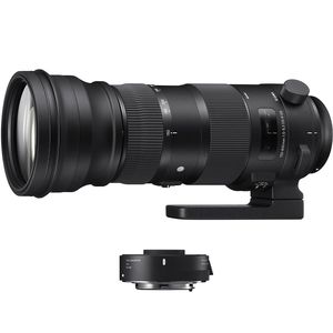 Sigma 150-600mm f5-6.3 SPORT DG OS HSM Lens with 1.4x Teleconverter - Canon Fit