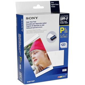 Sony SVM-F120P Photo Paper 6x4 - 120 Sheets