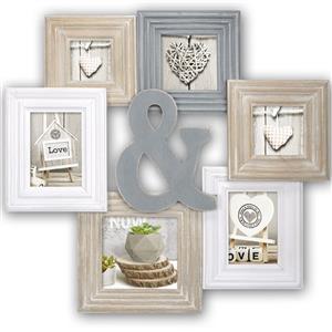 Chamboard Multi Aperture Photo Frame for 6 Photos