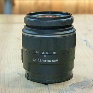 Used Sony AF 18-55mm F3.5-5.6 SAM  A Mount Lens