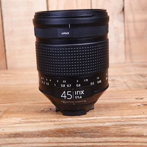 Used Irix 45mm F1.4 Dragonfly  for Nikon