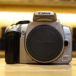 Used Canon EOS 350D DSLR Silver Camera Body