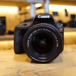 Used Canon EOS Rebel SL1 (100D) DSLR Camera with 18-55mm IS STM Lens