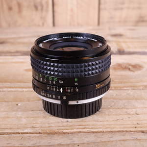 Used Minolta MF 35mm F2.8 W.Rokkor  MD Lens
