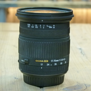Used Sigma AF 17-70mm F2.8-4.5 DC Lens - Canon Fit