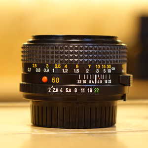 Used Minolta MF 50mm F2 MD Manual Focus Lens
