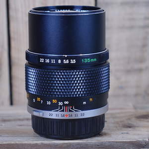 Used Olympus MF 135mm F3.5 Zuiko Lens