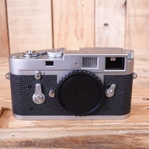 Used Leica M2 Chrome 35mm Analog Camera Body with Ever Ready Case