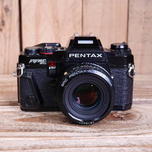 Used Pentax Program A 35mm Analogue Film SLR Camera with Pentax-A 50mm F1.7 Lens