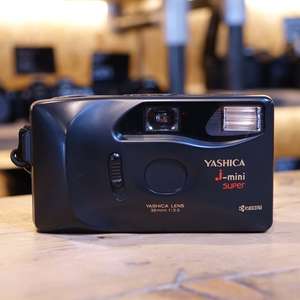 Used Yashica J Mini Super Film Compact Camera