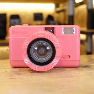Used Lomography Pink 35mm Fisheye Compact Camera