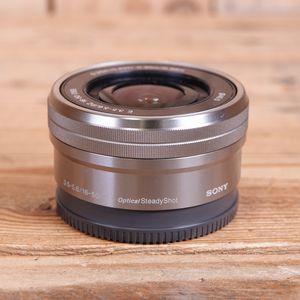 Used Sony E 16-50mm f3.5-5.6 PZ OSS Silver Lens