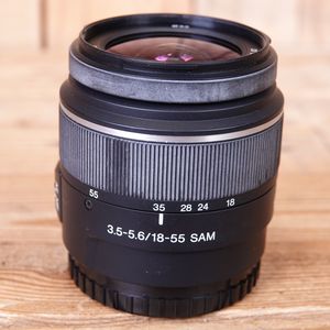 Used Sony DT AF 18-55mm F3.5-5.6  Lens A-Mount