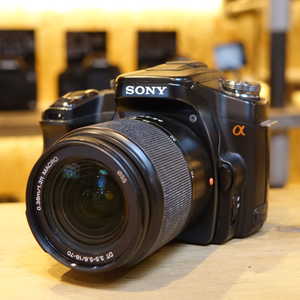 Used Sony Alpha A100 DSLR Camera with DT 18-70mm Lens