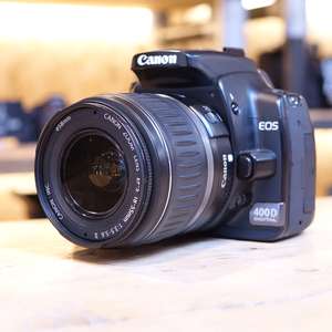 Used Canon EOS 400D DSLR with EF-S 18-55mm F3.5-5.6 Lens
