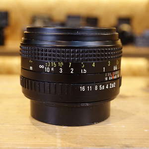 Used Ricoh MF 50mm F2 Pentax PK fit Lens