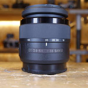 Used Sony AF 18-55mm F3.5-5.6 SAM II A Mount Lens