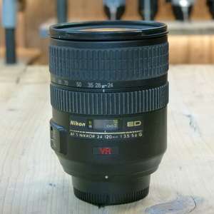 Used Nikon AF-S 24-120mm F3.5-5.6 G VR Lens