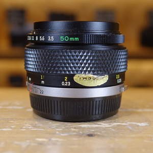 Used Olympus MF 50mm F3.5 Macro Zuiko Lens
