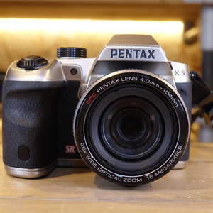 Used Pentax X5 Silver Bridge Camera