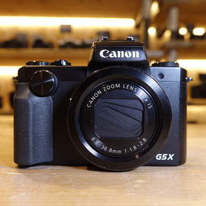 Used Canon PowerShot G5X Black Digital Camera