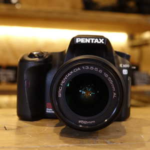 Used Pentax K100D  DSLR Camera with AF 18-55mm AL F3.5-5.6 Lens