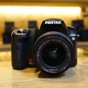 Used Pentax K100D Super DSLR Camera with AF FA 18-55mm AL F3.5-5.6 Lens