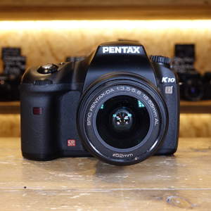 Used Pentax K10D D-SLR Camera with 18-55mm F3.5-5.6 AL Lens