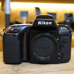 Used Nikon F70 35mm AF SLR Analog Film Camera Body