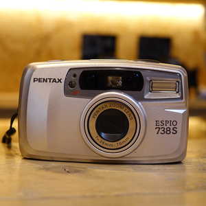 Used Pentax Espio 738S 35mm Analog Film Compact Camera