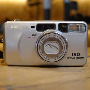 Used Minolta Riva Zoom 150 35mm Film Compact Camera