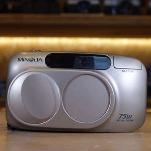 Used Minolta Riva Zoom 75W 35mm Film Compact Camera